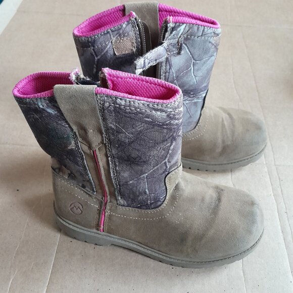 Magellan Outdoors Men’s Size 4.5 Women’s Size 6 (2D) Brown Mid-Calf Boots - Picture 5 of 8